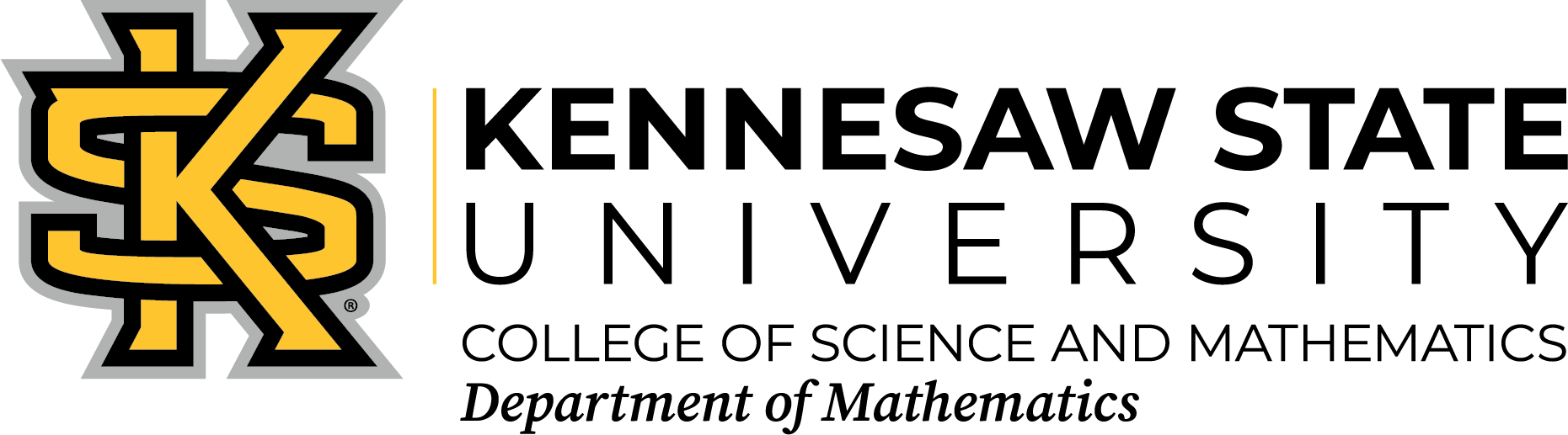Department of Mathematics logo